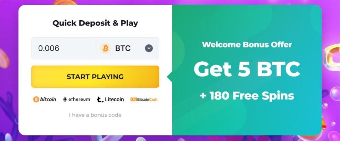 bitstarz casino welcome bonus