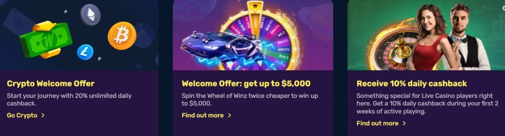 Winz Casino News