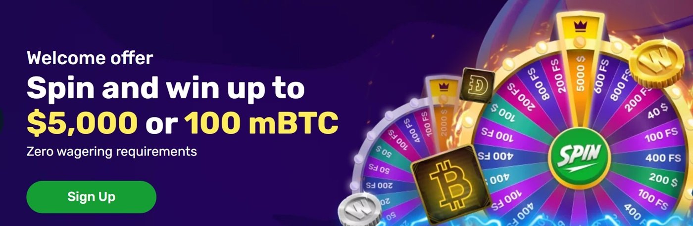 winz io casino welcome bonus